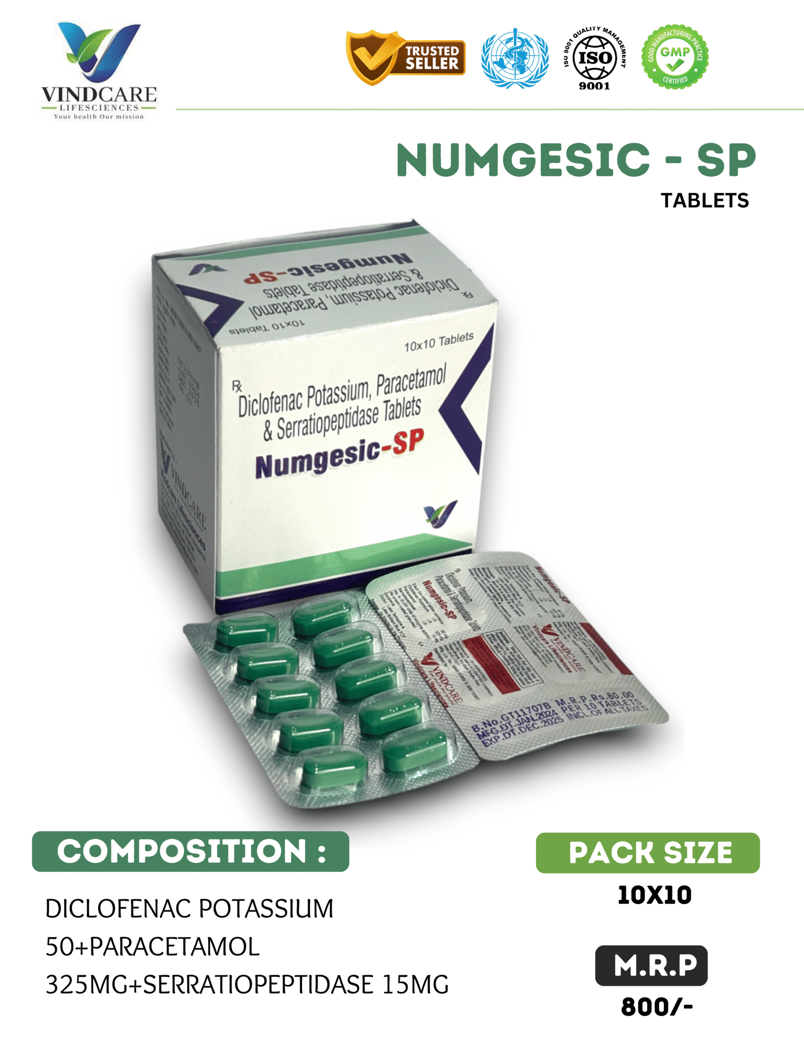 NUMGESIC-SP